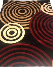 Синтетичний килим Elegant Neo 0291 black - высокое качество по лучшей цене в Украине.